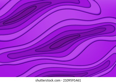 Paper cut abstract design background. Pink color papercut shapes style for covers, poster, banner, invitation, presentation