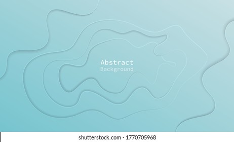 Paper cut background. Abstract background Vector illustration