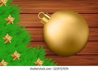 Paper cut background decorated, Merry Christmas Background