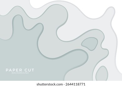 El fondo cortado en papel forma contornos de color pastel para el Fondo de pantalla