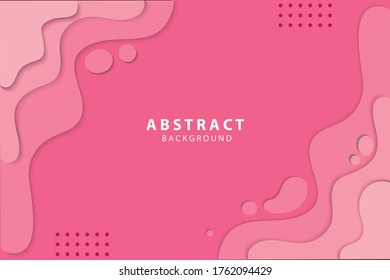 paper cut background template. paper cut abstract style