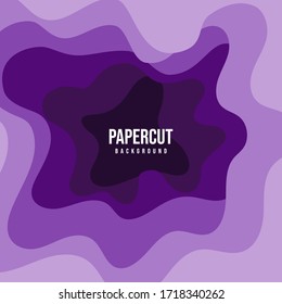 Ilustración vectorial de corte de papel Fondo, uso de diseño para promoción de banners, portada de libros, plantilla de publicación de medios sociales