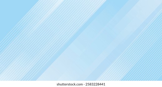 Paper Cut Blue color background abstract art vector