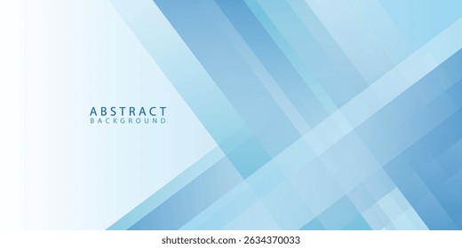Paper Cut Blue color background abstract art vector illustration