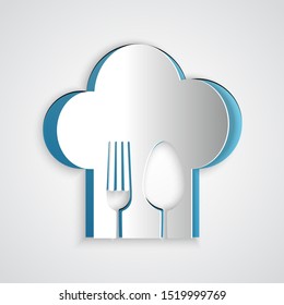 chef hat fork and spoon clip art