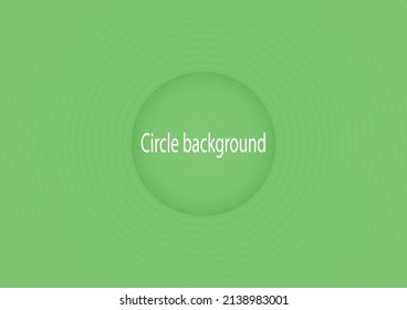 The paper cut circle abstract background ,simple design style concept.
Innovative design with a radial green shape in the center.
