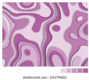 paper cut color background