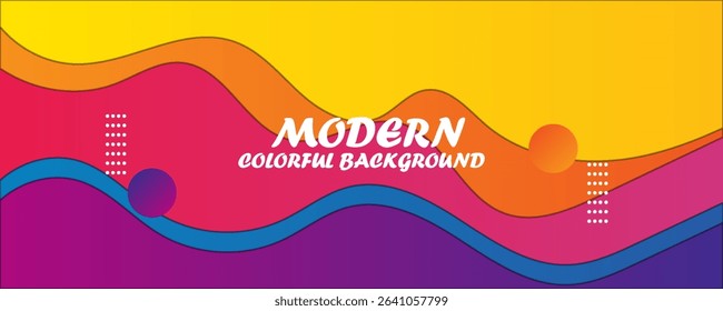 Paper cut colorful background desing for branding, advertising with abtract shape. modern background for covers, poster, banners, flayers. vector illustrasion
