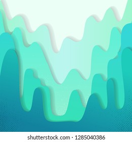 Paper cut and craft style background