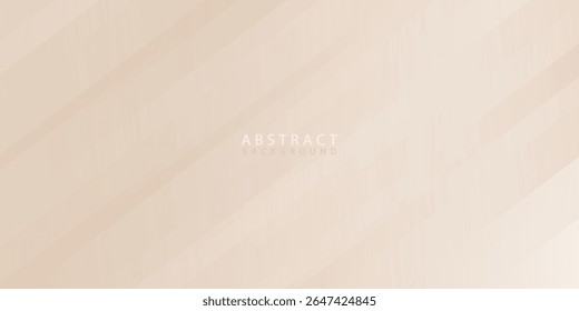 Paper Cut Cream color background abstract art vector illustration