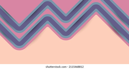 paper cut design background vector illustration modern abstract geometric shapes
