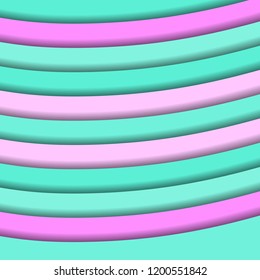 Paper Cut design. Stripe pattern. Vector illustration. Striped abstract background.