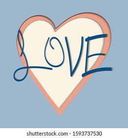 paper cut design for valentine