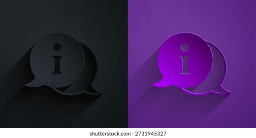 Icono información corte papel