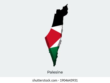 Palestin 2021 peta Palestina, Negara