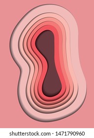 Paper Cut Out Abstract Art 1