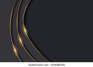 Paper cut out background for design in dark colors with blank copy space