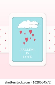Paper Cut Out Valentine Card
