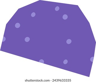 Paper Cut Piece Vector Illustration