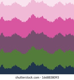 Paper cut shapes background. Colorful carving art.
