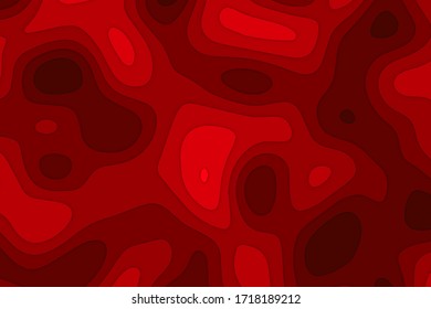 Paper cut shapes. Cover layout design template. Abstract 3d background. Vector illustration.