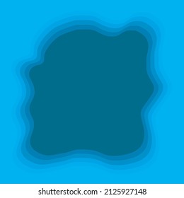 Paper cut style abstract background.