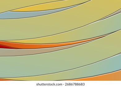 Paper cut style Gradient colourful abstract geometric background 