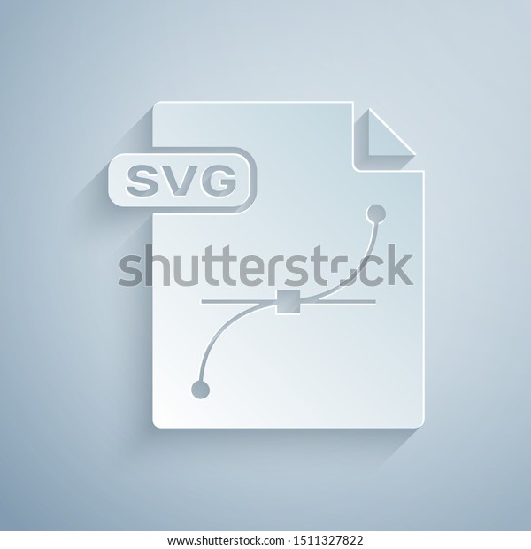 Download Paper Cut Svg File Document Download Stock Vector Royalty Free 1511327822