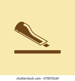Paper Cutter Icon.