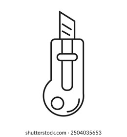 Paper Cutter icon vector on white background