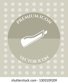 Paper Cutter Icon for Web. Application, Software & Graphic Design.