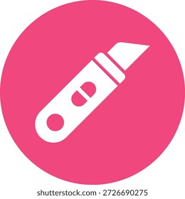 Ilustração do design do ícone do vetor do cortador de papel