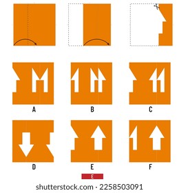 Paper Cutting - Paper folding. IQ test, intelligence questions, Visual intelligence questions, intelligence test