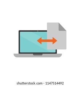 Paper Database Server Logo Icon Design