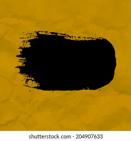 Paper For Design With Blot, Vector Illustration