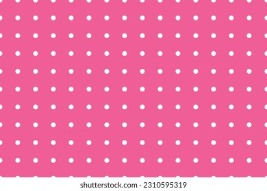 Paper design: Simple white dot on a pink background  