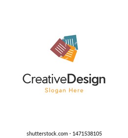 Paper Diary Clip Objective Logo