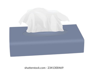 Paper dispenser isolated. vector illustration