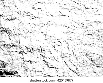 Paper, Distress Texture. Wall Background .Vector Illustration. 