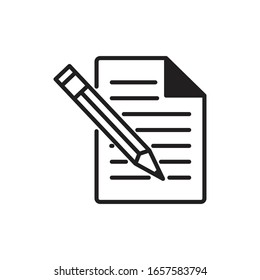 paper document black icon vector illustration