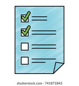 paper document checklist icon