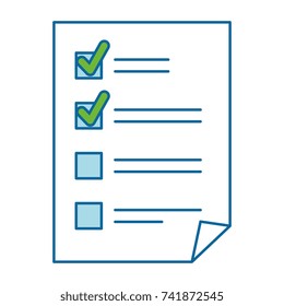 paper document checklist icon