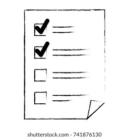 paper document checklist icon