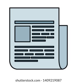 paper document file icon vector illustration