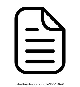 paper document file icon vector