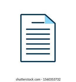 paper document file isolated icon vector illustration design