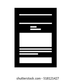 paper document file isolated icon vector illustration design
