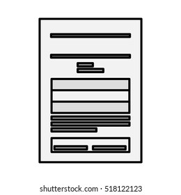 paper document file isolated icon vector illustration design