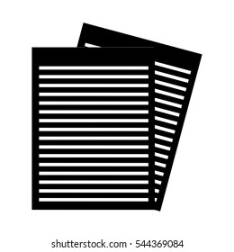 paper document file isolated icon vector illustration design