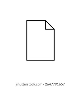 paper, document, file, page, sheet icon